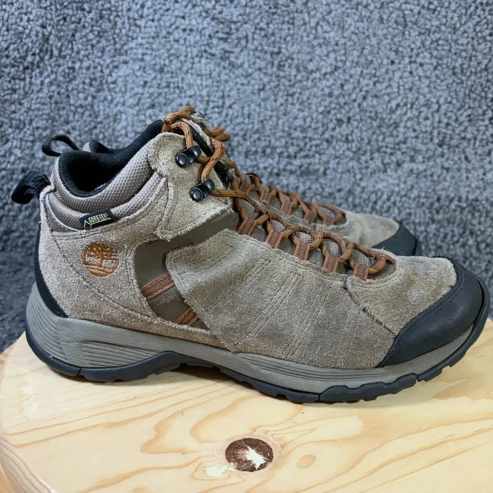 Timberland Translite 2.0 FTP Tilton Mid GTX Men Size 10 Brown Leather Waterproof